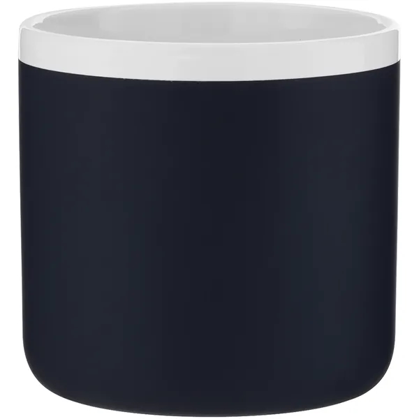 12 oz ceramic mug with rubber coated exterior, glossy white interior,... from ASI 51197 ETS Express, LLC