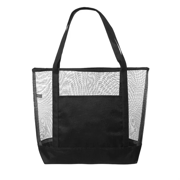 Lightweight mesh beach bag with spacious storage and breathable material. Easily... from ASI 62088 IDProductsource