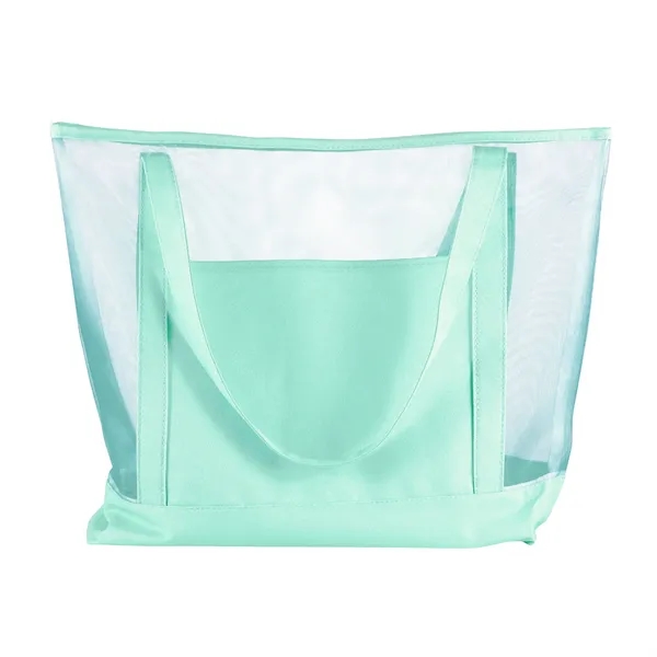 Lightweight mesh beach bag with spacious storage and breathable material. Easily... from ASI 62088 IDProductsource