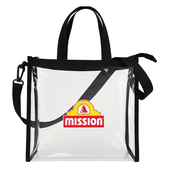 Clear Cossbody Bag With Removable strap... from ASI 31517 Admart Products / Admart Line