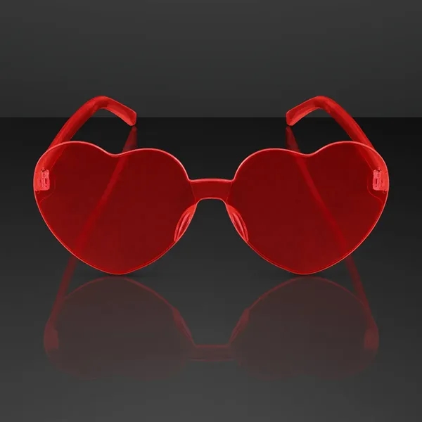 Red Heart Shades Cute Glasses, Non-Light Up... from ASI 34194 ALightPromos