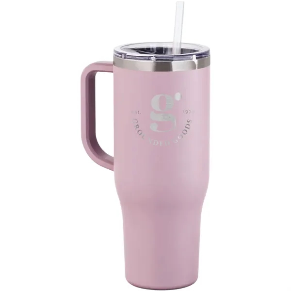 Maars insulated stainless steel 40 ounce travel mug for hot and... from ASI 74601 Calico