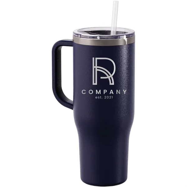 Maars insulated stainless steel 40 ounce travel mug for hot and... from ASI 74601 Calico