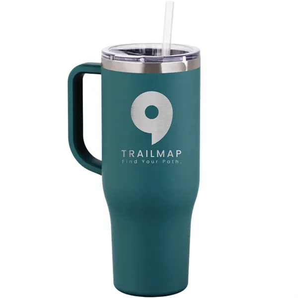 Maars insulated stainless steel 40 ounce travel mug for hot and... from ASI 74601 Calico