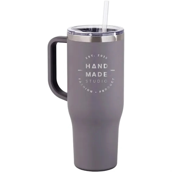 Maars insulated stainless steel 40 ounce travel mug for hot and... from ASI 74601 Calico