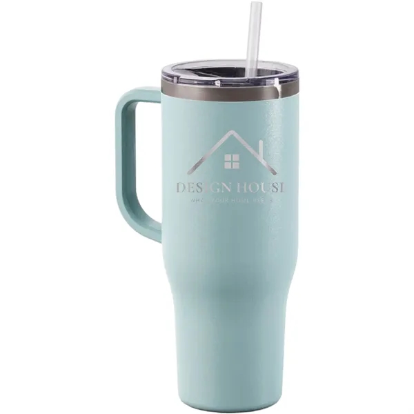Maars insulated stainless steel 40 ounce travel mug for hot and... from ASI 74601 Calico