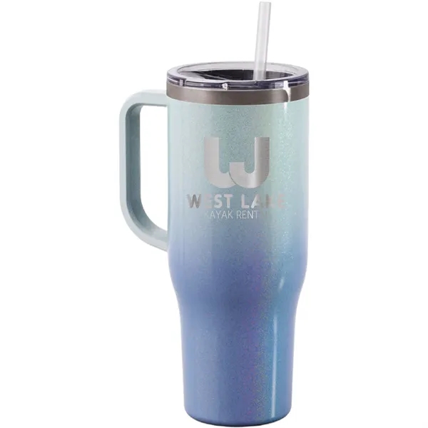 Maars insulated stainless steel 40 ounce travel mug for hot and... from ASI 74601 Calico