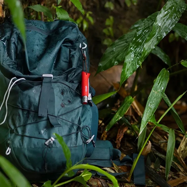 Opinel pocket knife, the No.08. 4.31" wooden handle. 3.28" stainless-steel blade... from ASI 46170 Compass Industries Inc