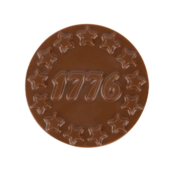 America 250- 2oz Molded Milk Chocolate Box... from ASI 44900 NC Custom (CI/Lanco) / Chocolate Inn