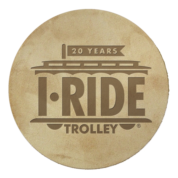 100% full grain leather coasters made from post-industrial waste with 1/8"... from ASI 56950 Gill Studios Inc / Gill-Line®