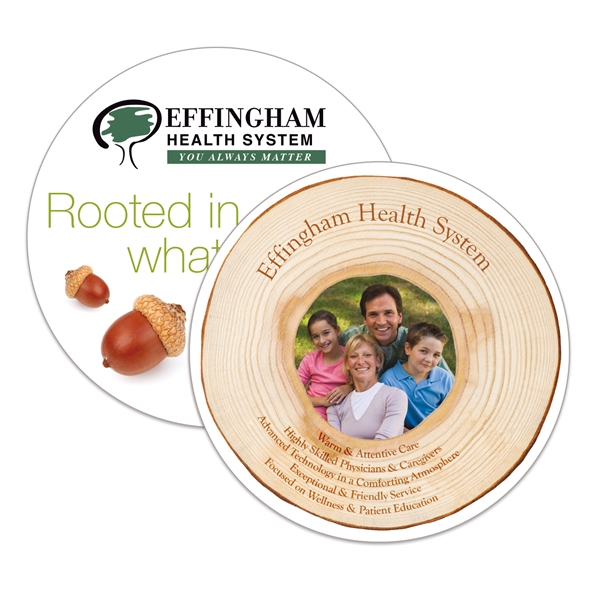 Square coaster measuring 3 3/4" x 3 3/4" or round measuring... from ASI 56950 Gill Studios Inc / Gill-Line®