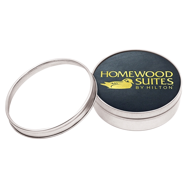 Black bonded leather with foil stamped imprint in gold or silver.... from ASI 56950 Gill Studios Inc / Gill-Line®