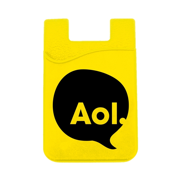 Silicone wallet attaches to your cell phone.... from ASI 90807 Tekweld