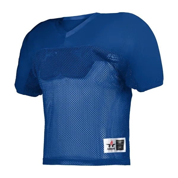 The Dazzle Mesh Practice Football Jersey is made from 100% extreme... from ASI 37461 Augusta Sportswear