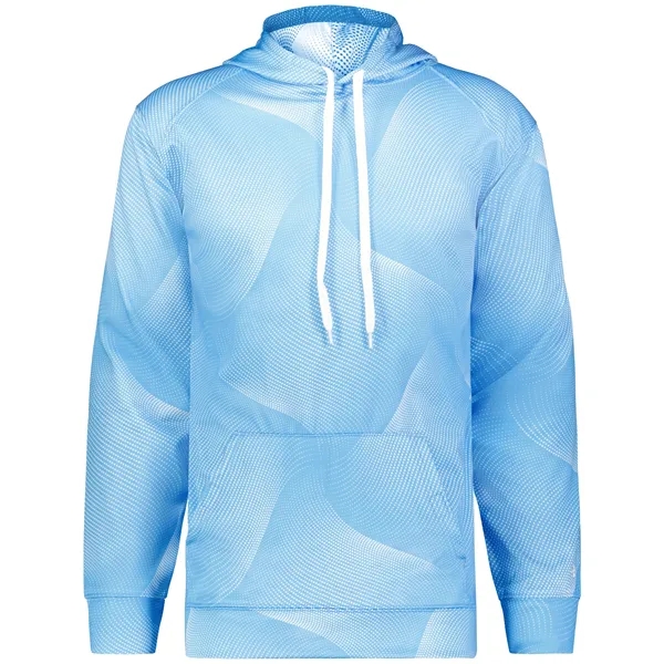 The Warp Fleece Hoodie is made from 100% polyester and features... from ASI 37461 Augusta Sportswear
