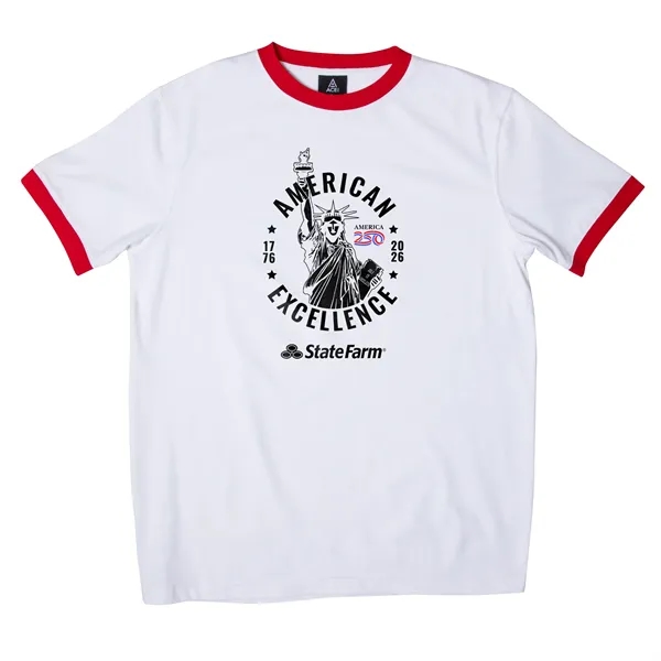 Item #L85093A-E America 250 ACE Ringer Tee