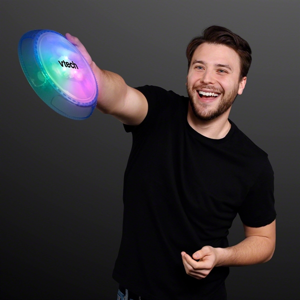 Light Up Flying Disc Toy; Blank and Imprinted Pricing... from ASI 34194 ALightPromos
