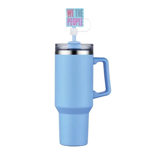 Custom Straw Toppers... from ASI 44900 NC Custom (CI/Lanco) / Lanco