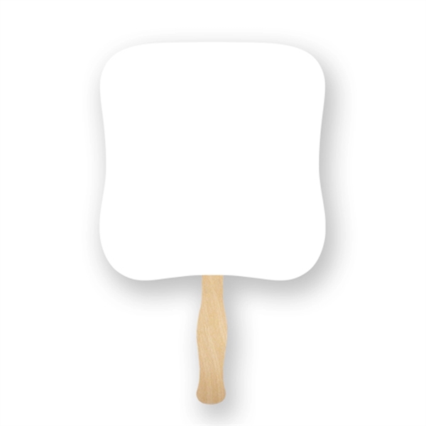 Full color, palm shape hand fan.... from ASI 93520 Ventura Inc