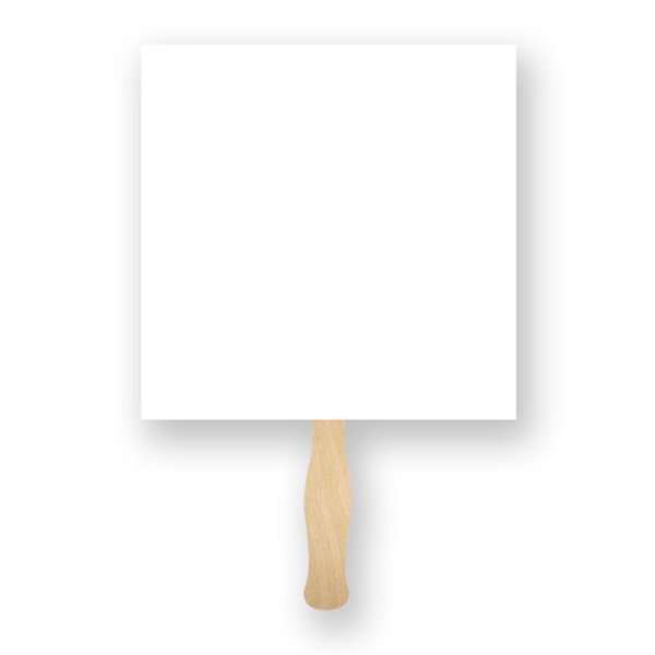 Full color, square shaped hand fan.... from ASI 93520 Ventura Inc