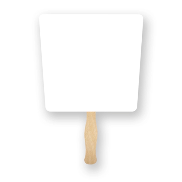 Full Color Tapered shape hand fan... from ASI 93520 Ventura Inc