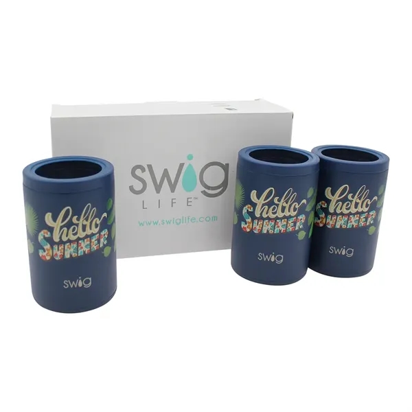 Swig® 12 oz. Combo Can & Bottle Cooler, Laser, Standard... from ASI 30270 Aakron Line