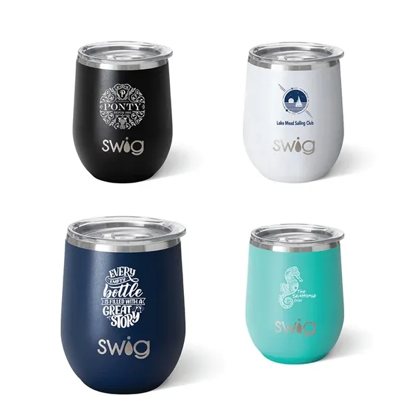 Swig® 12 oz. Matte Stemless Wine Cup... from ASI 30270 Aakron Line