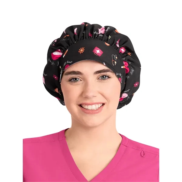 Item #MVNNC325 Maevn - Unisex Printed Bouffant Cap