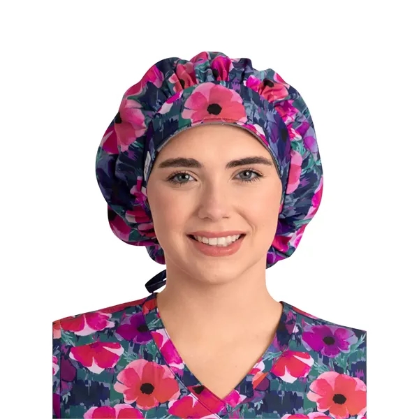 Maevn - Unisex Printed Bouffant Cap... from ASI 86018 Scrub Authority