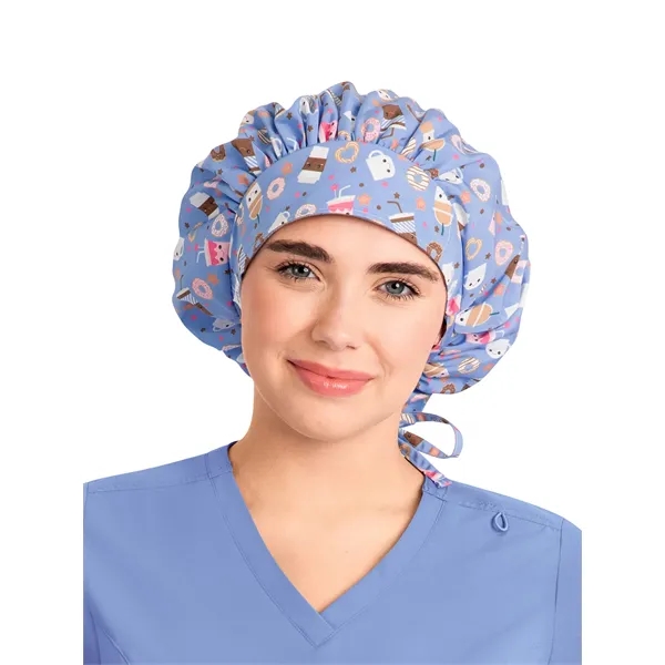 Maevn - Unisex Printed Bouffant Cap... from ASI 86018 Scrub Authority
