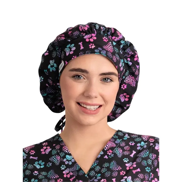 Maevn - Unisex Printed Bouffant Cap... from ASI 86018 Scrub Authority