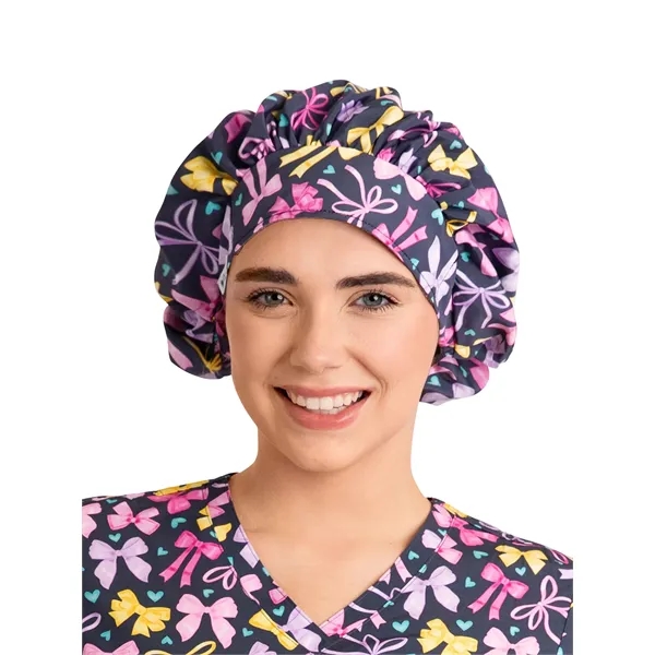 Maevn - Unisex Printed Bouffant Cap... from ASI 86018 Scrub Authority