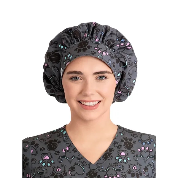 Maevn - Unisex Printed Bouffant Cap... from ASI 86018 Scrub Authority
