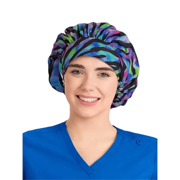 Maevn - Unisex Printed Bouffant Cap... from ASI 86018 Scrub Authority