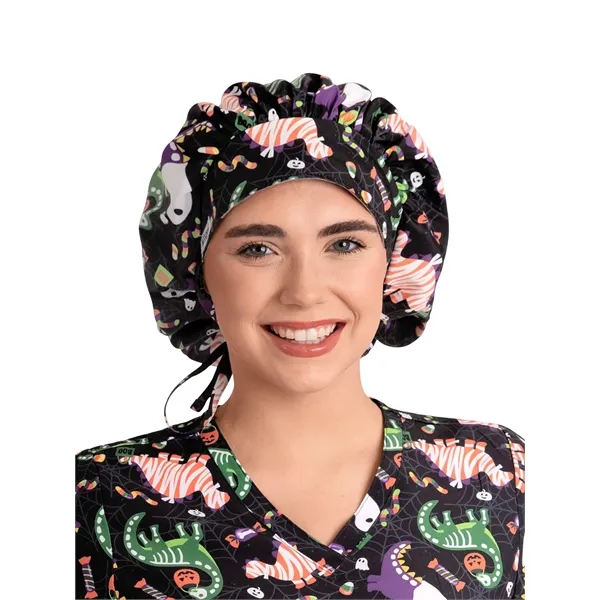 Maevn - Unisex Printed Bouffant Cap... from ASI 86018 Scrub Authority