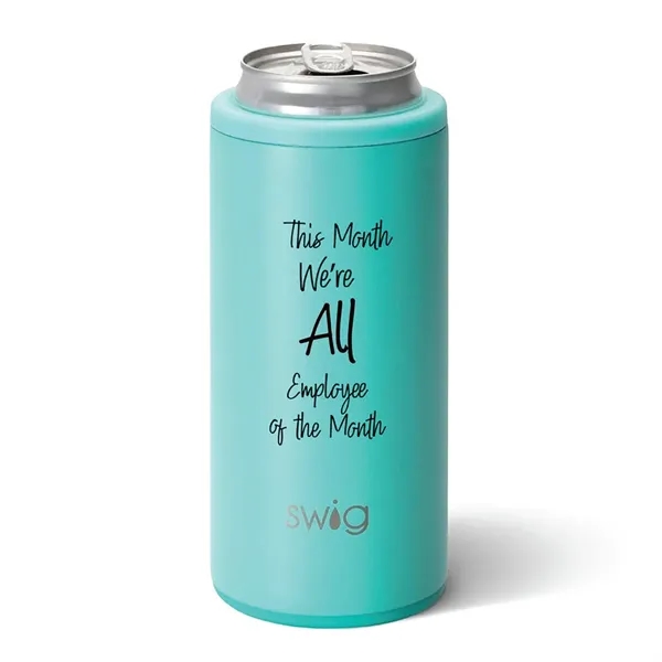 Swig® 12 oz. Skinny Matte Can Cooler... from ASI 30270 Aakron Line