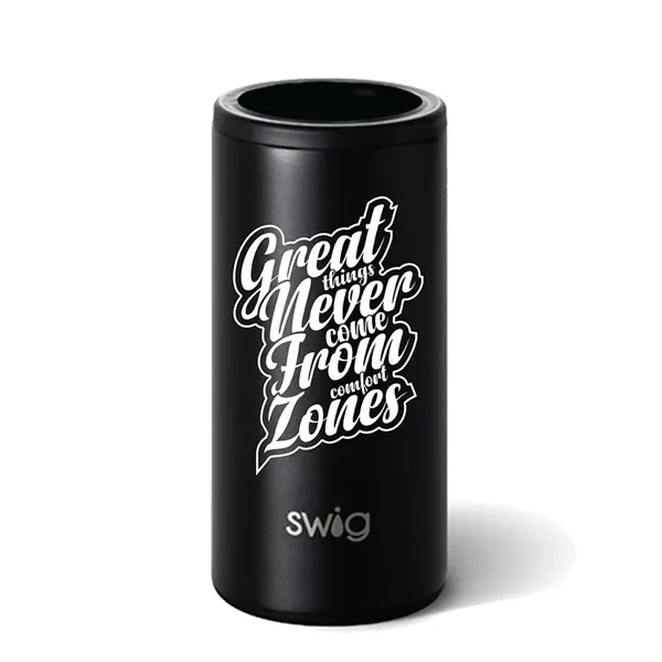 Swig® 12 oz. Skinny Matte Can Cooler... from ASI 30270 Aakron Line