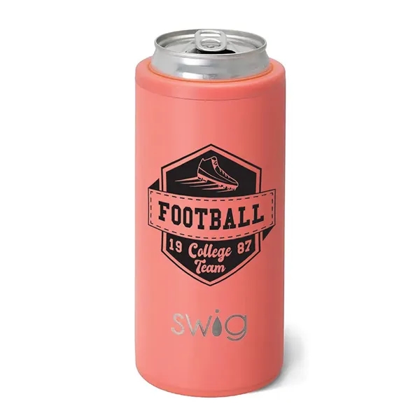 Swig® 12 oz. Skinny Matte Can Cooler... from ASI 30270 Aakron Line