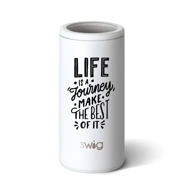 Swig® 12 oz. Skinny Matte Can Cooler... from ASI 30270 Aakron Line