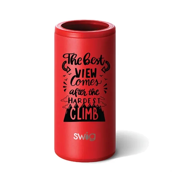 Swig® 12 oz. Skinny Matte Can Cooler... from ASI 30270 Aakron Line
