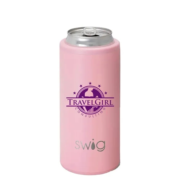 Swig® 12 oz. Skinny Matte Can Cooler... from ASI 30270 Aakron Line