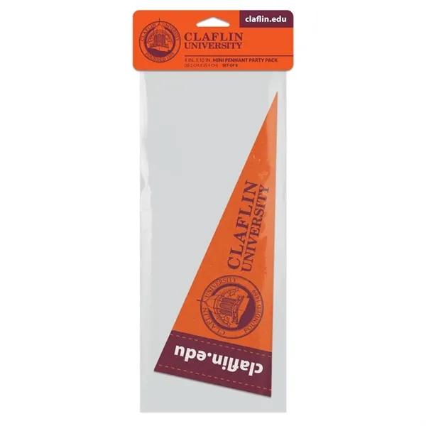 8-pack of 4"x10" pennants with printed strip.... from ASI 66390 LarLu