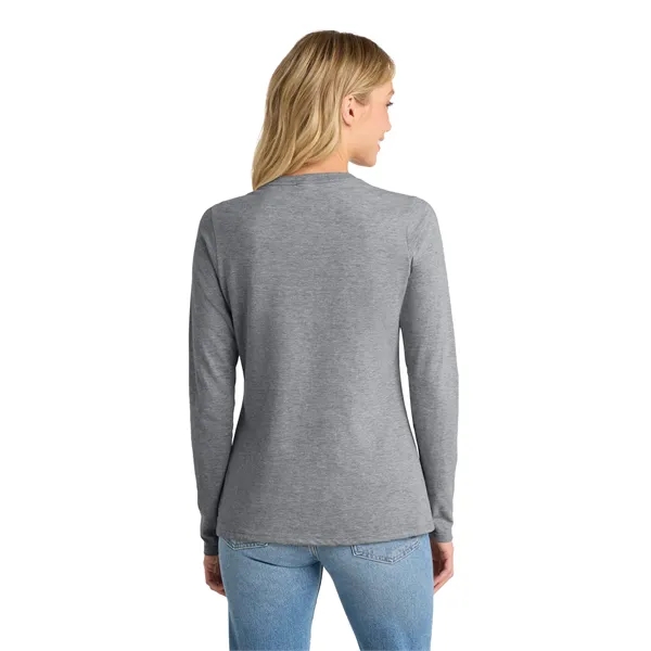 Port & Company Ladies Long Sleeve Fan Favorite V-Neck Tee.... from ASI 84863 SanMar