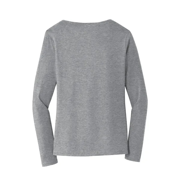 Port & Company Ladies Long Sleeve Fan Favorite V-Neck Tee.... from ASI 84863 SanMar