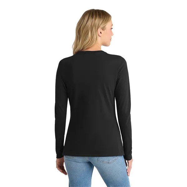 Port & Company Ladies Long Sleeve Fan Favorite V-Neck Tee.... from ASI 84863 SanMar