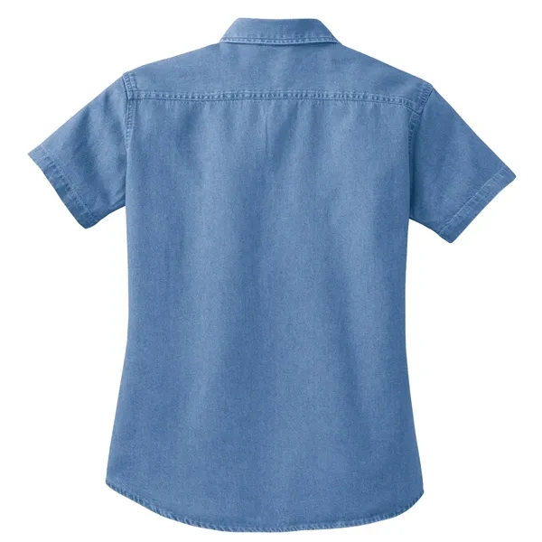 Port & Company - Ladies Short Sleeve Value Denim Shirt.... from ASI 84863 SanMar