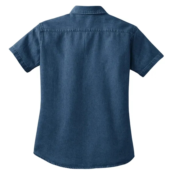 Port & Company - Ladies Short Sleeve Value Denim Shirt.... from ASI 84863 SanMar
