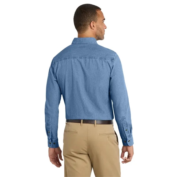 Port & Company - Long Sleeve Value Denim Shirt.... from ASI 84863 SanMar