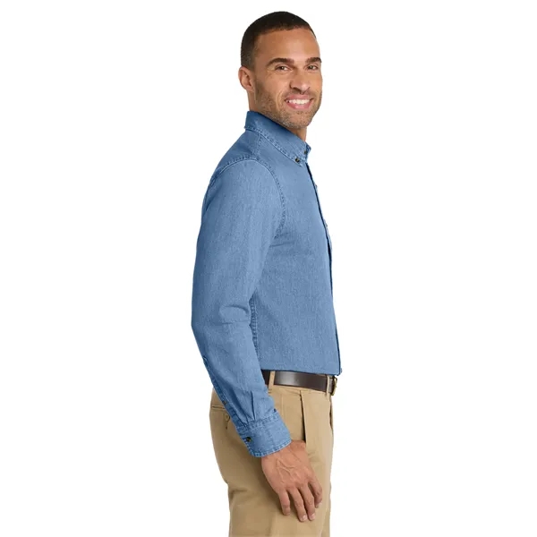 Port & Company - Long Sleeve Value Denim Shirt.... from ASI 84863 SanMar