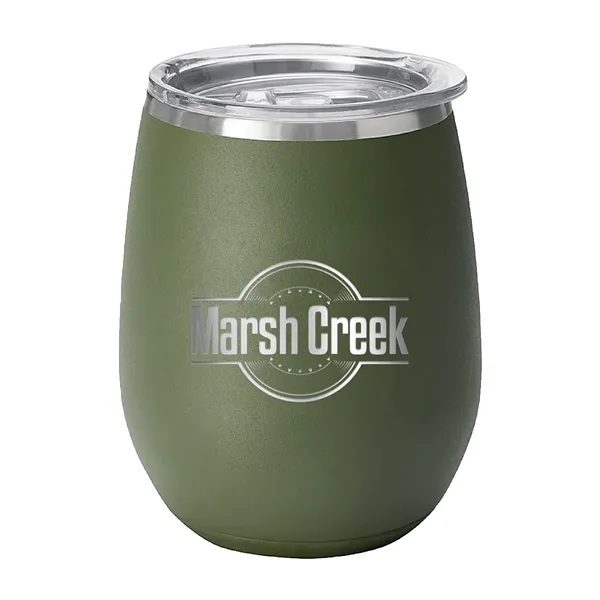 Swig® 14 oz. Matte Stemless Wine Cup, Laser, Premium... from ASI 30270 Aakron Line